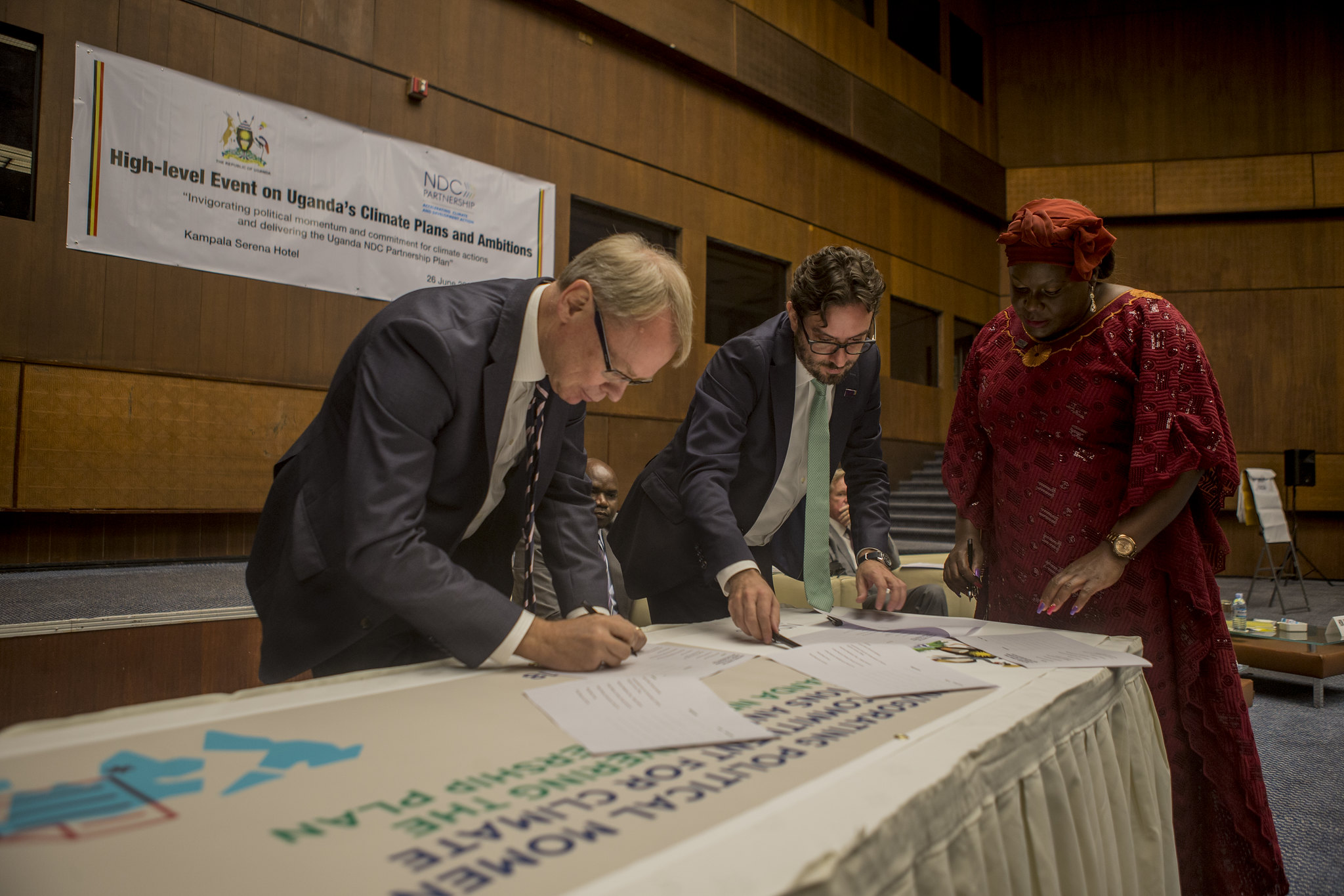 Uganda Partnership Plan Signing Event